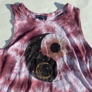 ying yang boyfriend tank